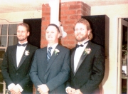 Mark, Dad & Terry at Terry's Wedding