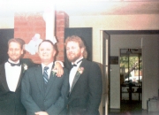 Mark, Dad & Terry at Terrys Wedding