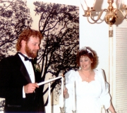 Terry & Gail Lighting Candles