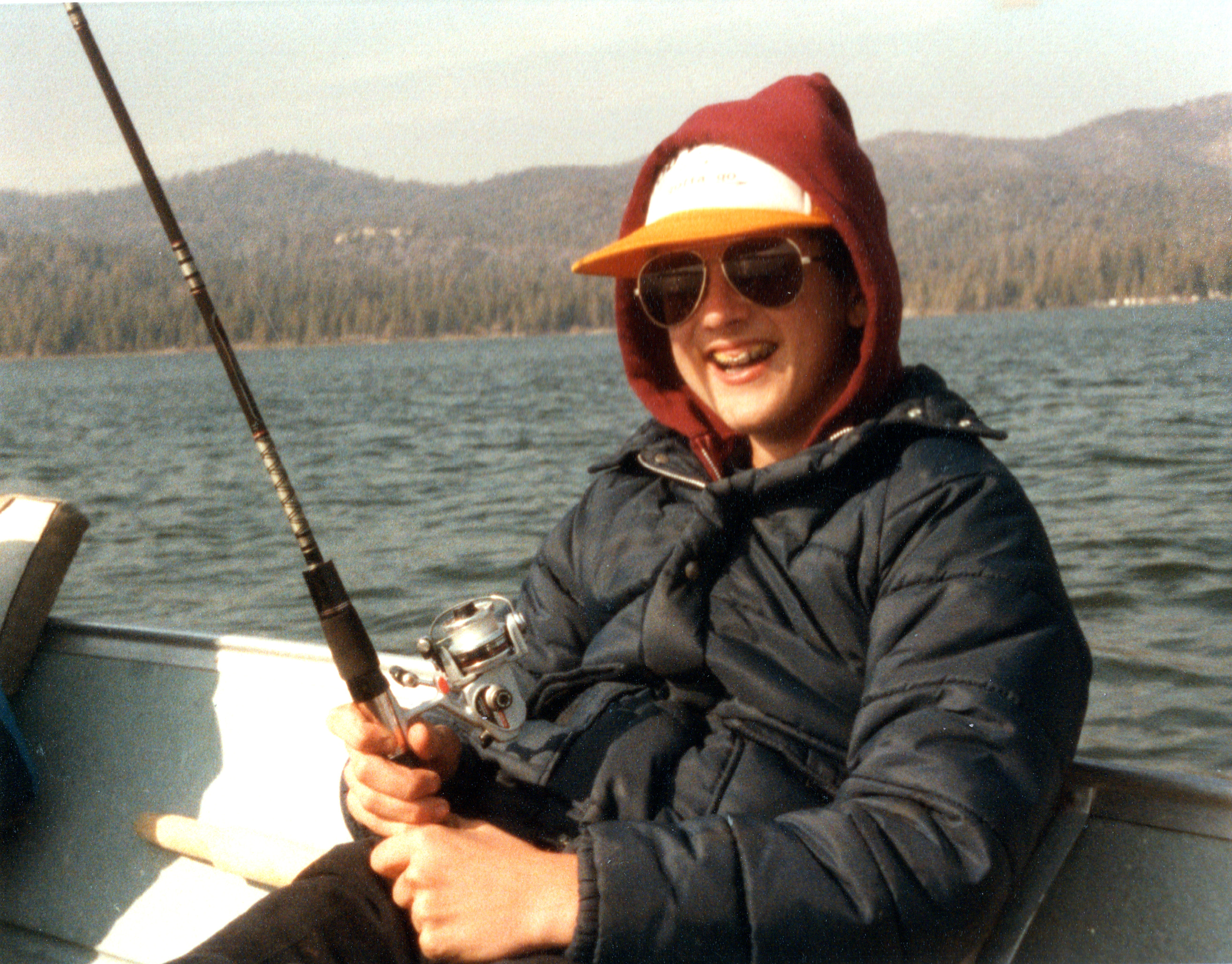 Ken Fishing in Big Bear