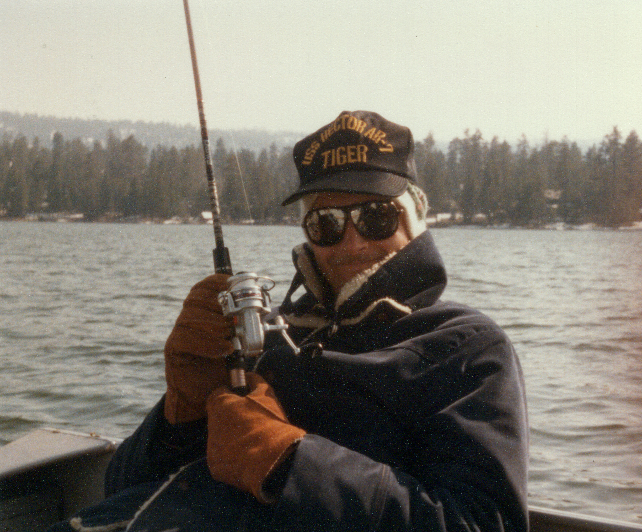 Mark Fishing in Big Bear