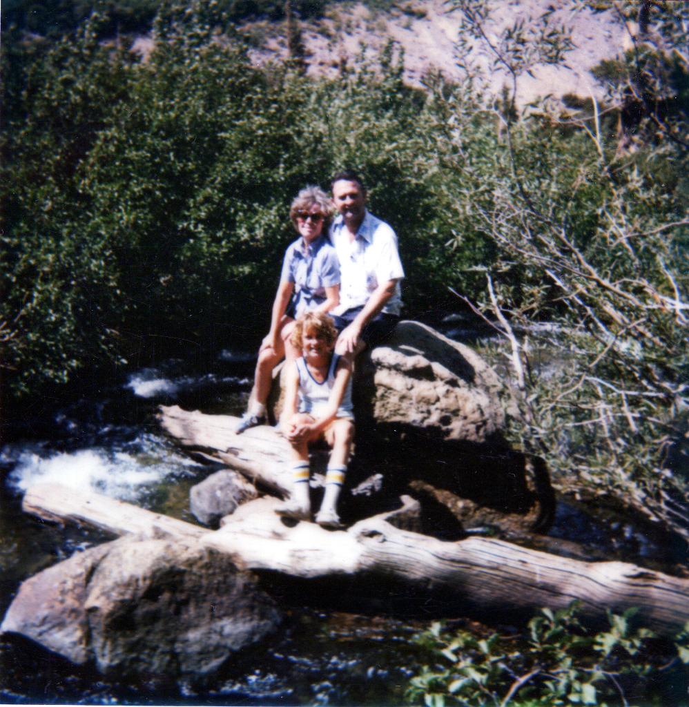 Mom, Dad & Ken at the River