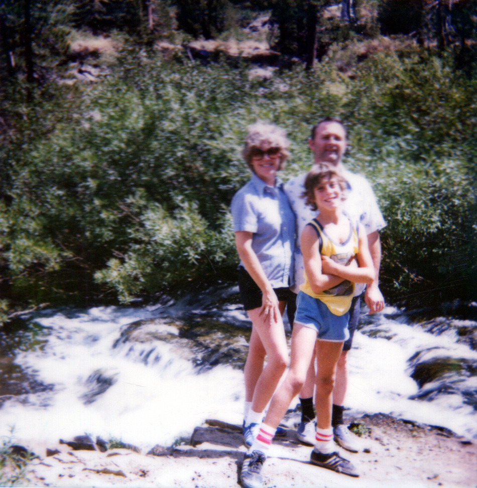 Mom, Dad & Tom at the River