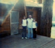 Ken, Dad, & Tom at Big Bear Cabin