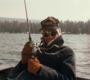Mark Fishing in Big Bear