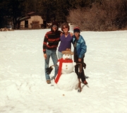 Mark, Mom & Tom in Big Bear