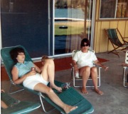 Mom-Relaxing-at-the-Lake-House-Rental-early-70s