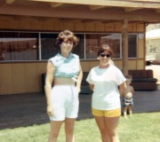 Mom-Unknown-and-Ken-at-the-Lake-House-Rental-early-70s-2