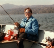 Tom Fishing at Big Bear